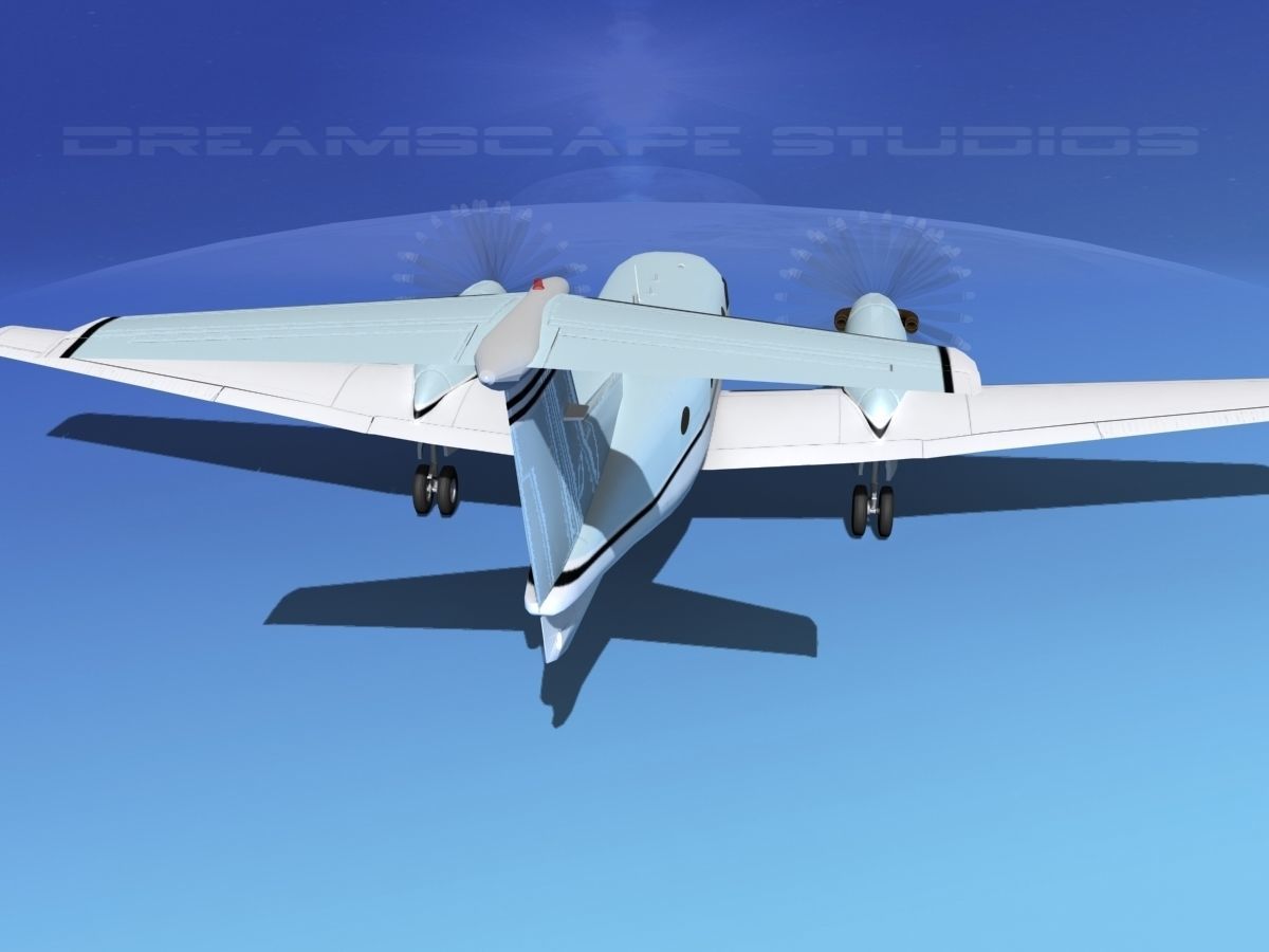 Beechcraft B200 GT King Air V12 3D model_6