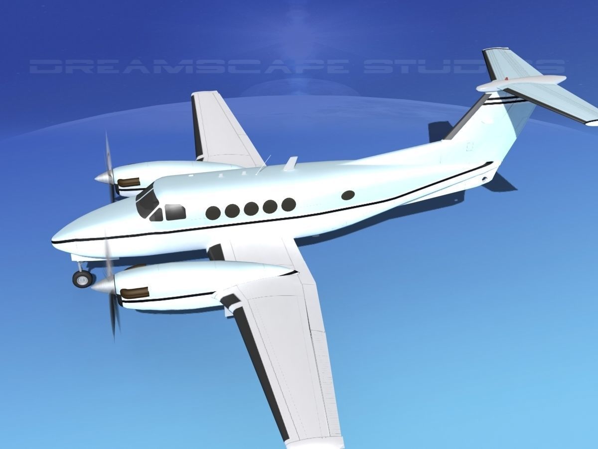 Beechcraft B200 GT King Air V12 3D model_9