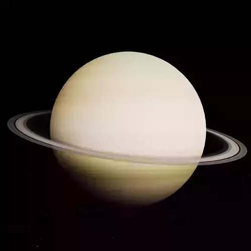 3D Planet Saturn