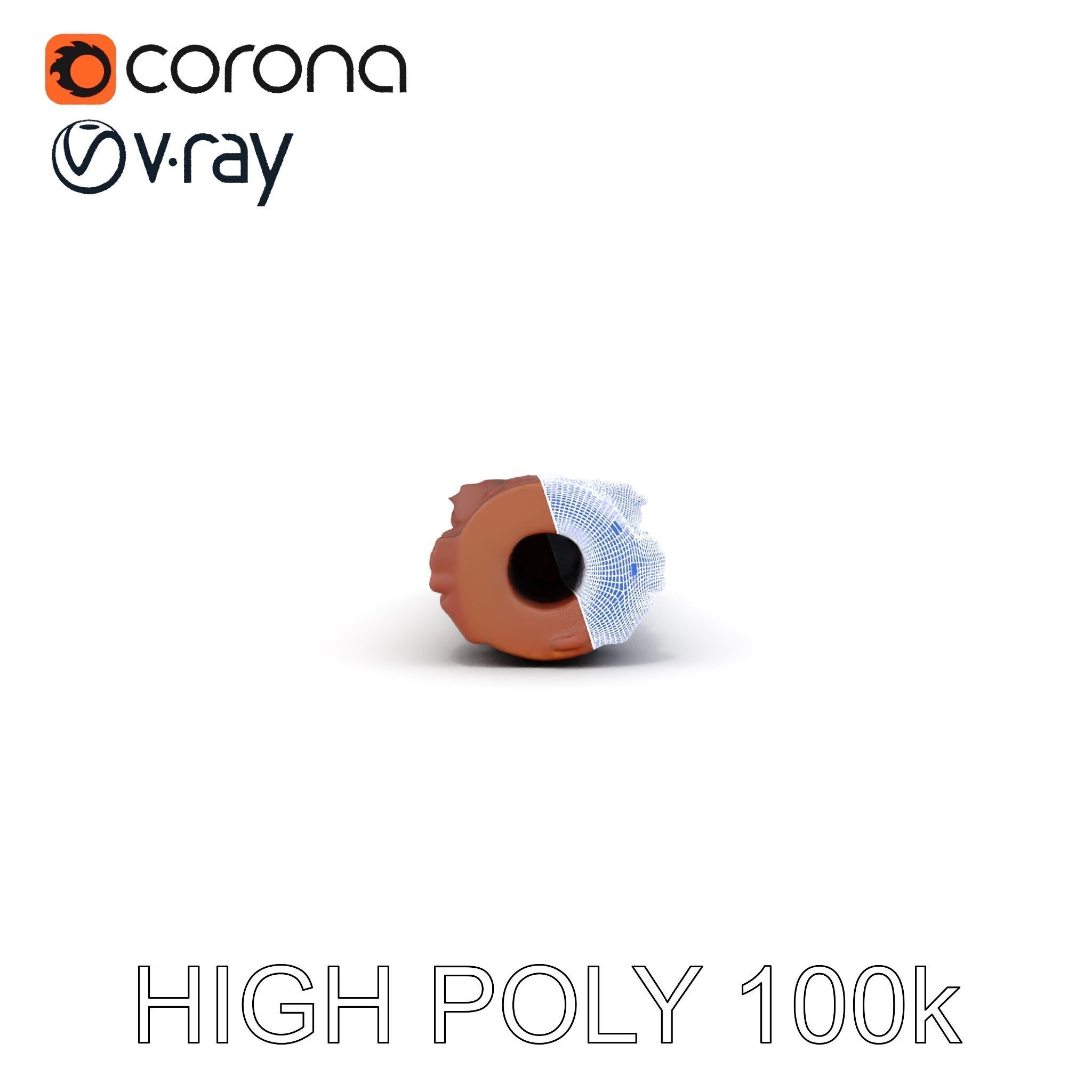 Rusty Steel Pipe Model Pack for Environmental Rendering Low-poly 3D model_26