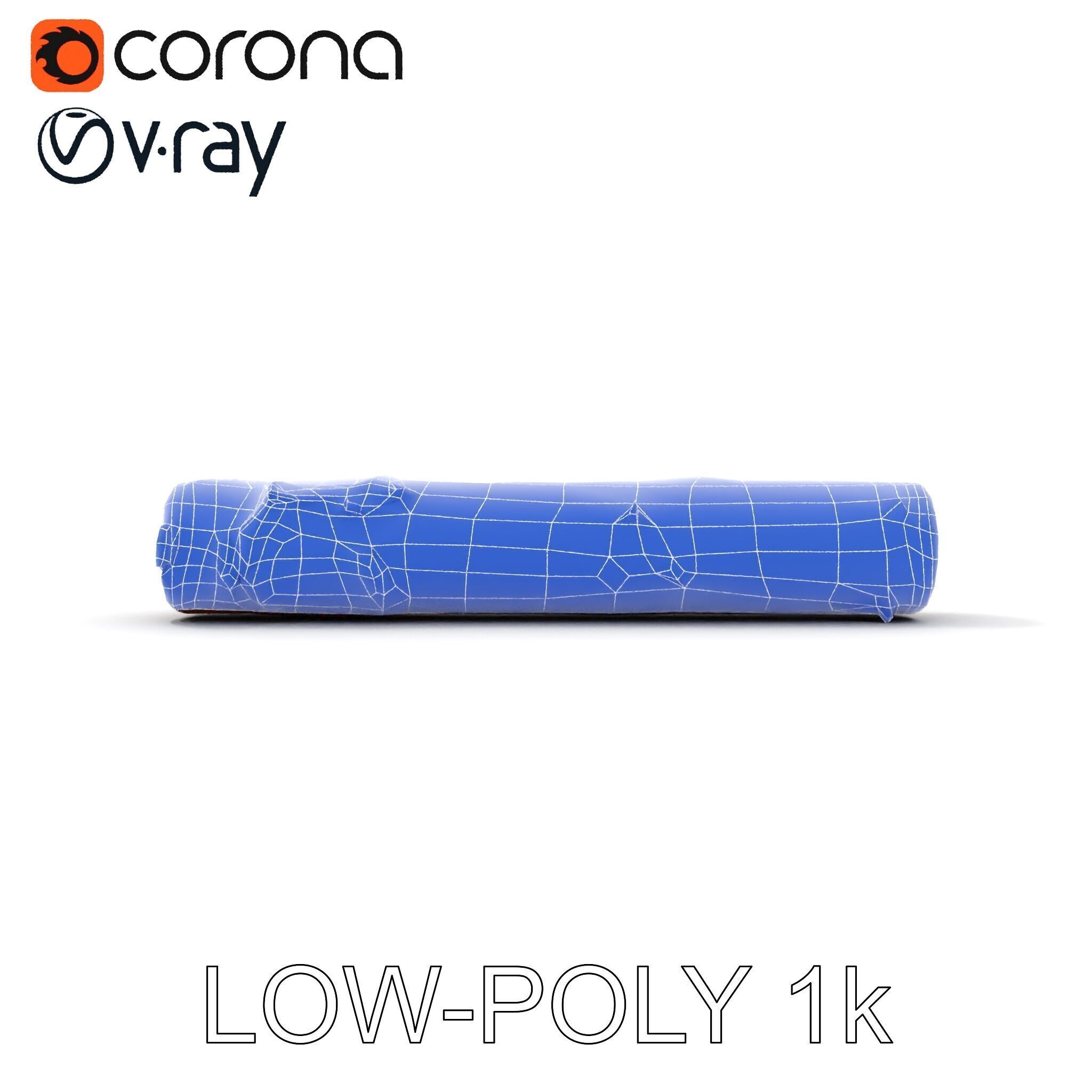 Rusty Steel Pipe Model Pack for Environmental Rendering Low-poly 3D model_28