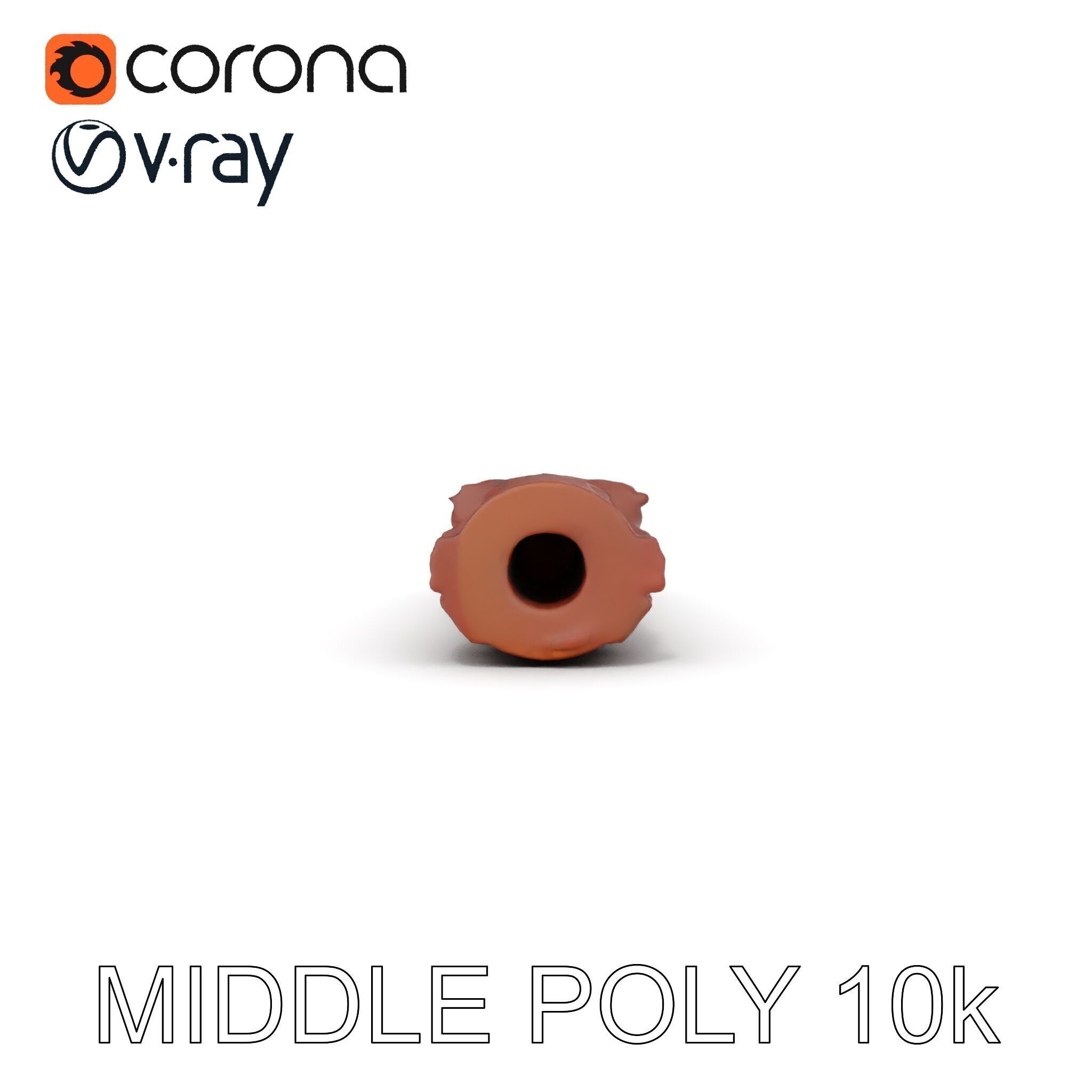 Rusty Steel Pipe Model Pack for Environmental Rendering Low-poly 3D model_21