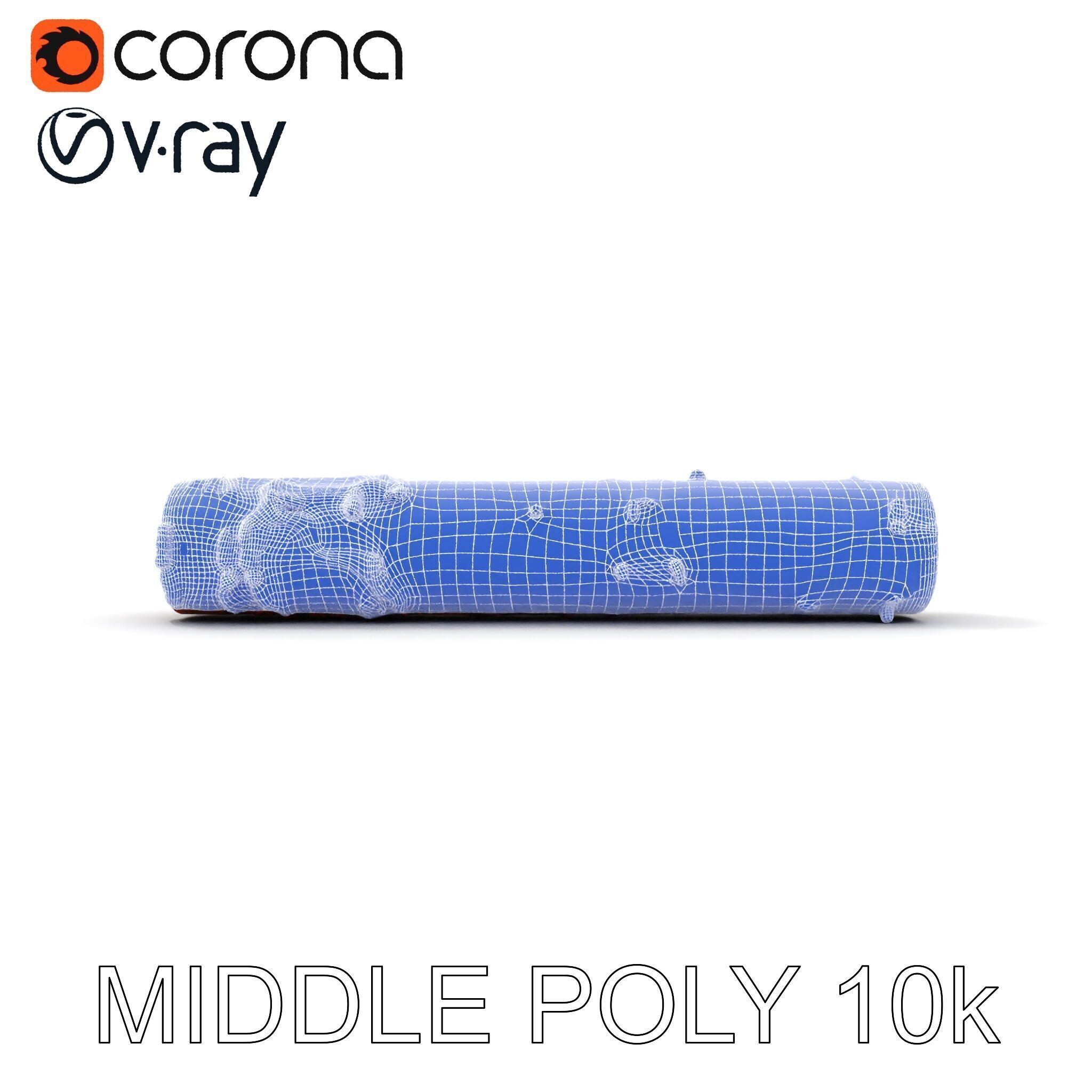 Rusty Steel Pipe Model Pack for Environmental Rendering Low-poly 3D model_30