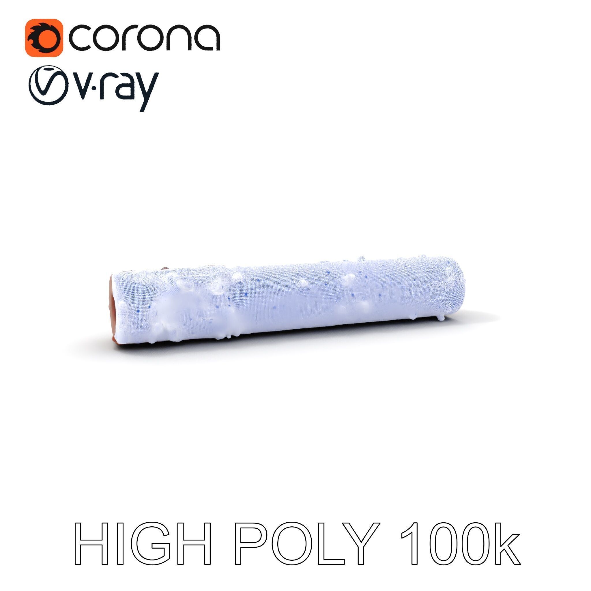 Rusty Steel Pipe Model Pack for Environmental Rendering Low-poly 3D model_4