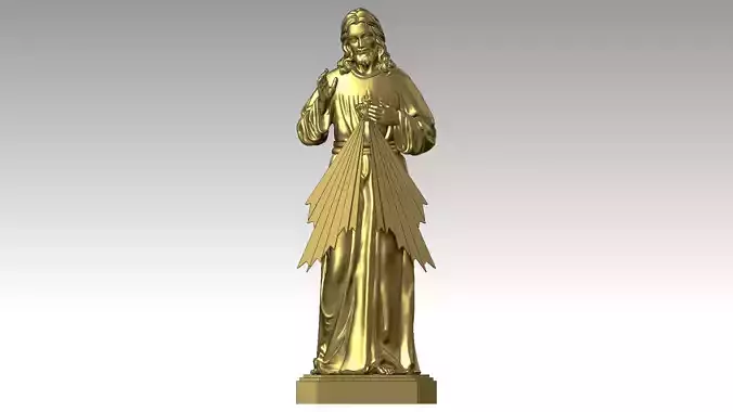 Devine Mercy  3D print model