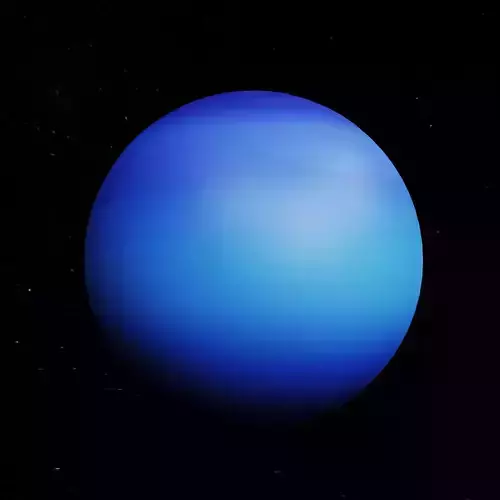 3D Planet Neptune