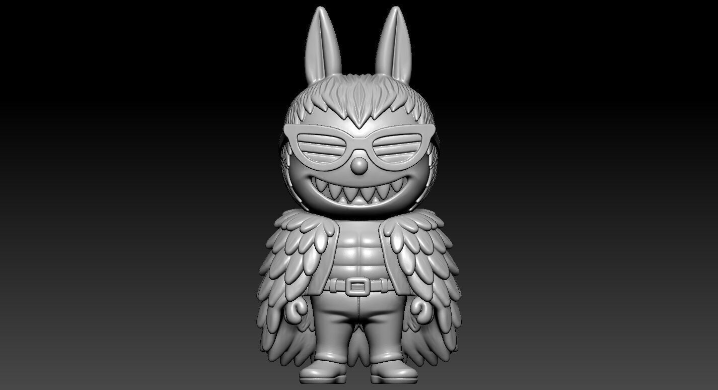 Labubu - Donquixote Doflamingo statue - One piece - 3D print 3D print model_2