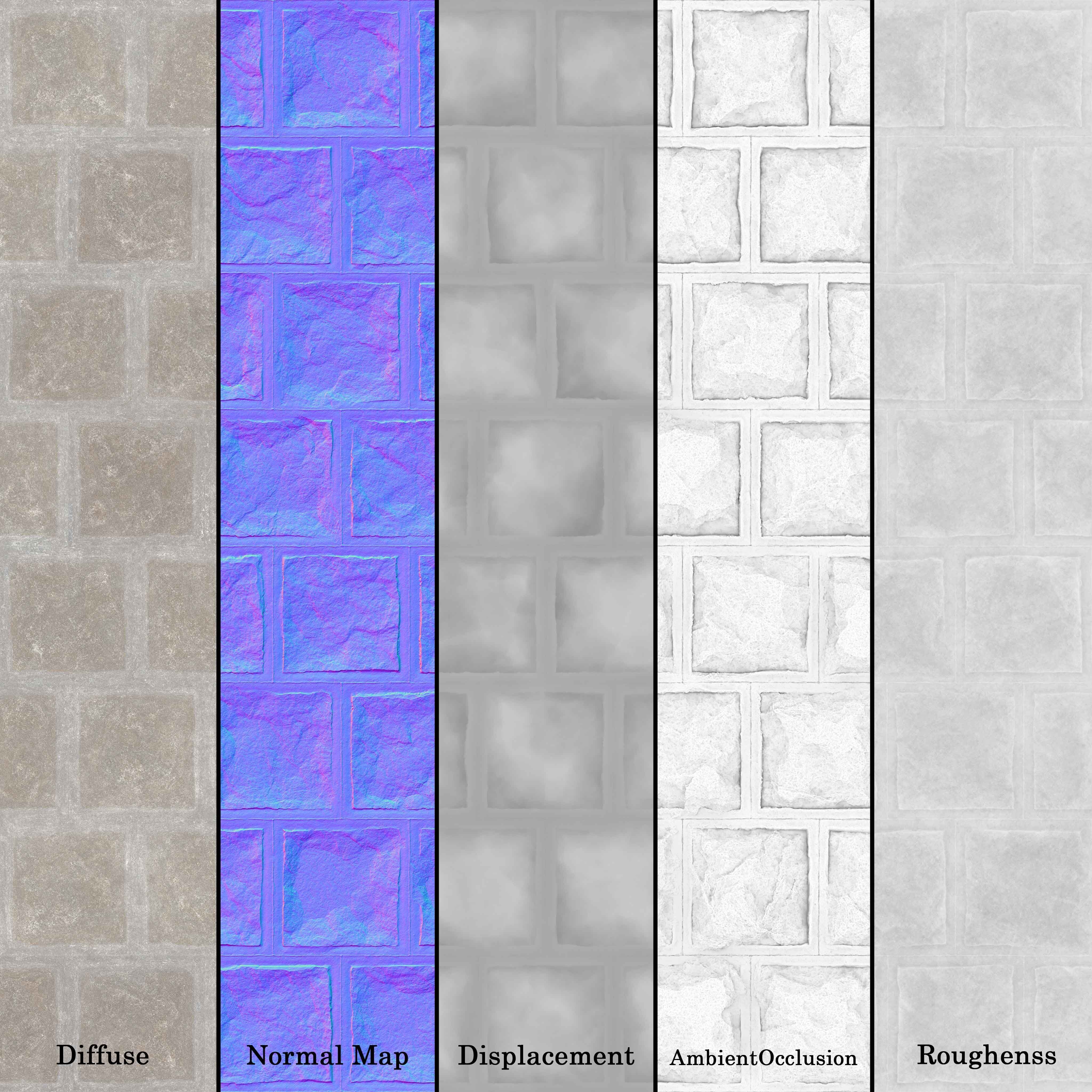Brick Rockface 04 - Seamless Texture_4