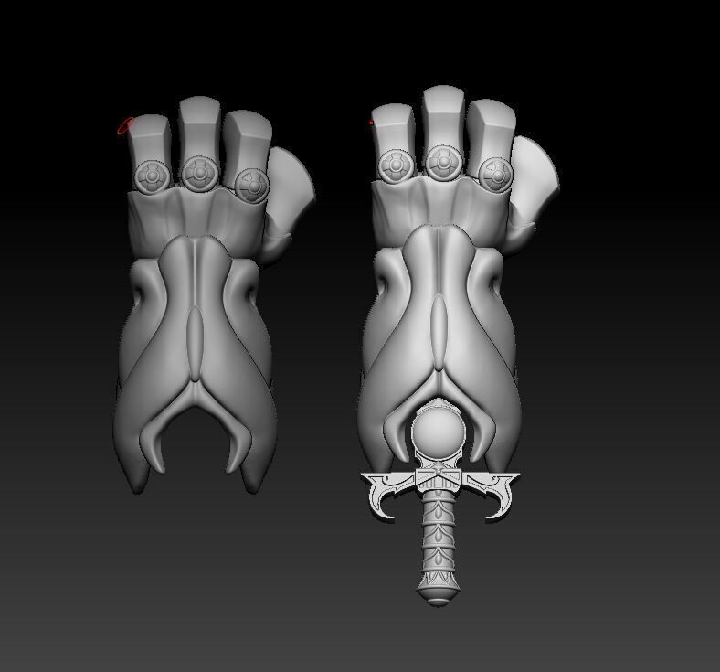 Lion-O Headsculpt for Action Figures 3D print model_3