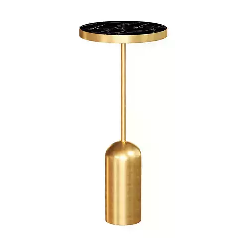 Uttermost Pascal Brass Drink Table Low-poly 3D model