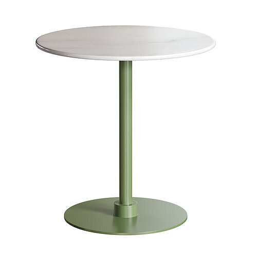 Plan Column Table Low-poly 3D model
