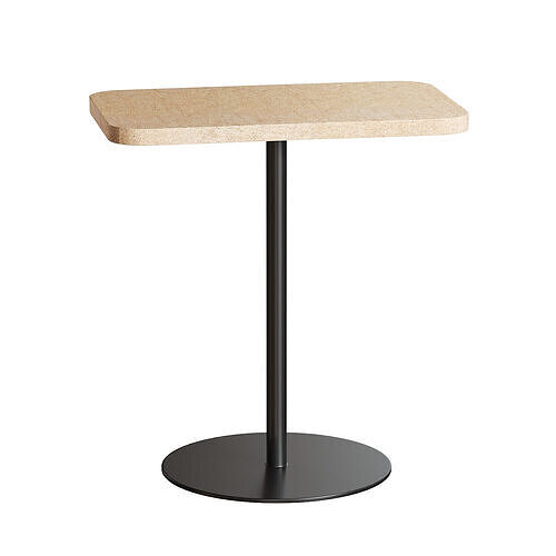 Mater Cafe Table Low-poly 3D model