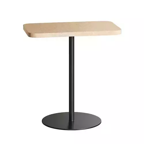 Mater Cafe Table Low-poly 3D model