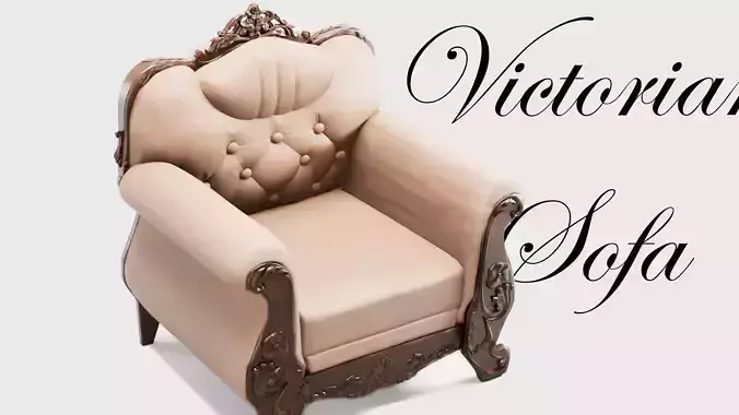 Victorian Leather Sofa