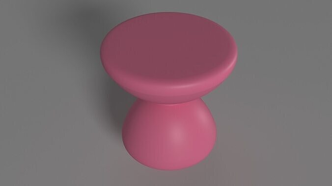 furniture tabel Low-poly 3D model