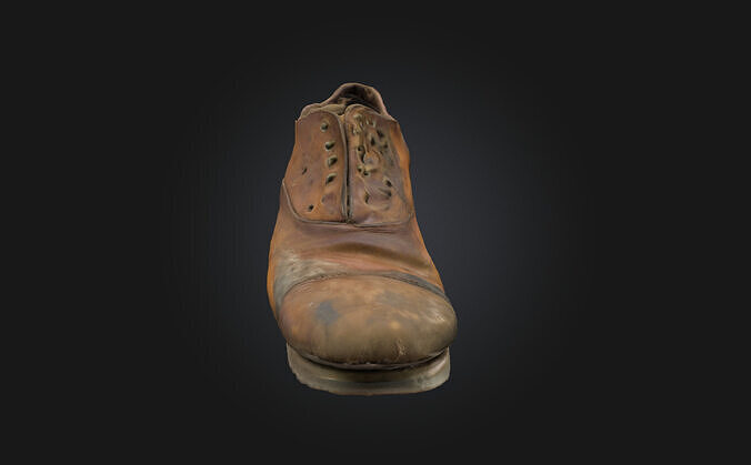Worn Soles  Footprints of a Journey Lived 3D model