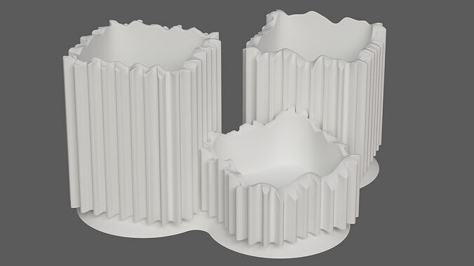Penholder Non-circular gear 3D print model