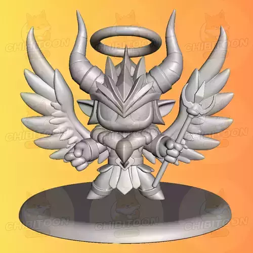 Orion The Seraphic Guardian Chibi Kawaii 3D print model