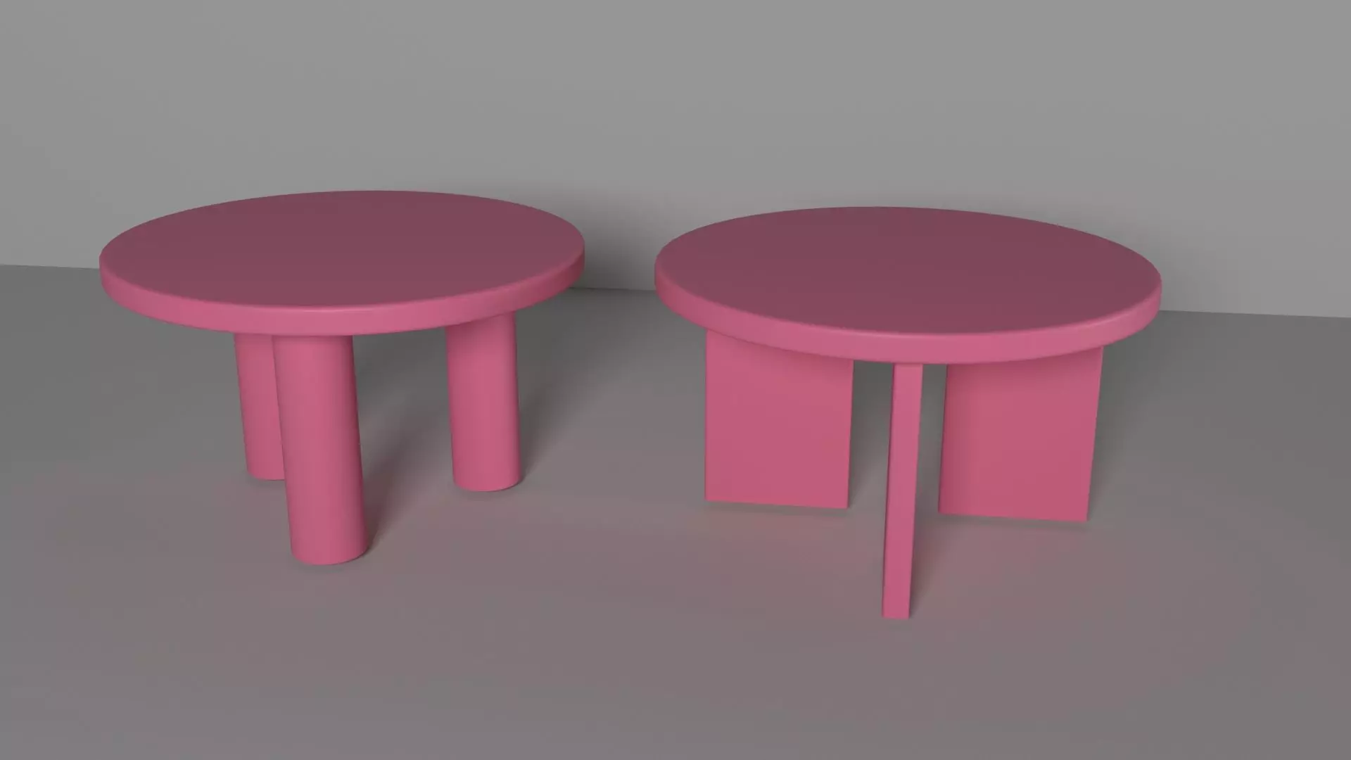 furniture tabel Low-poly 3D model