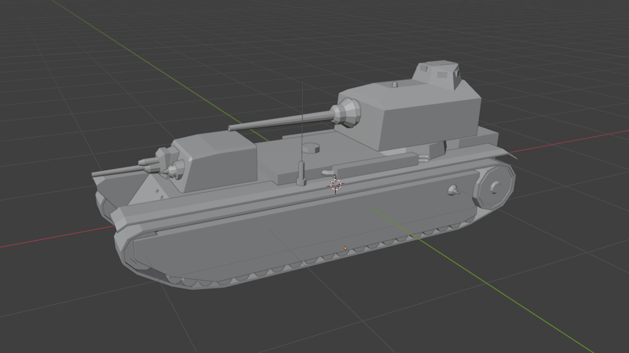 FCM F1 Low-poly 3D model_3