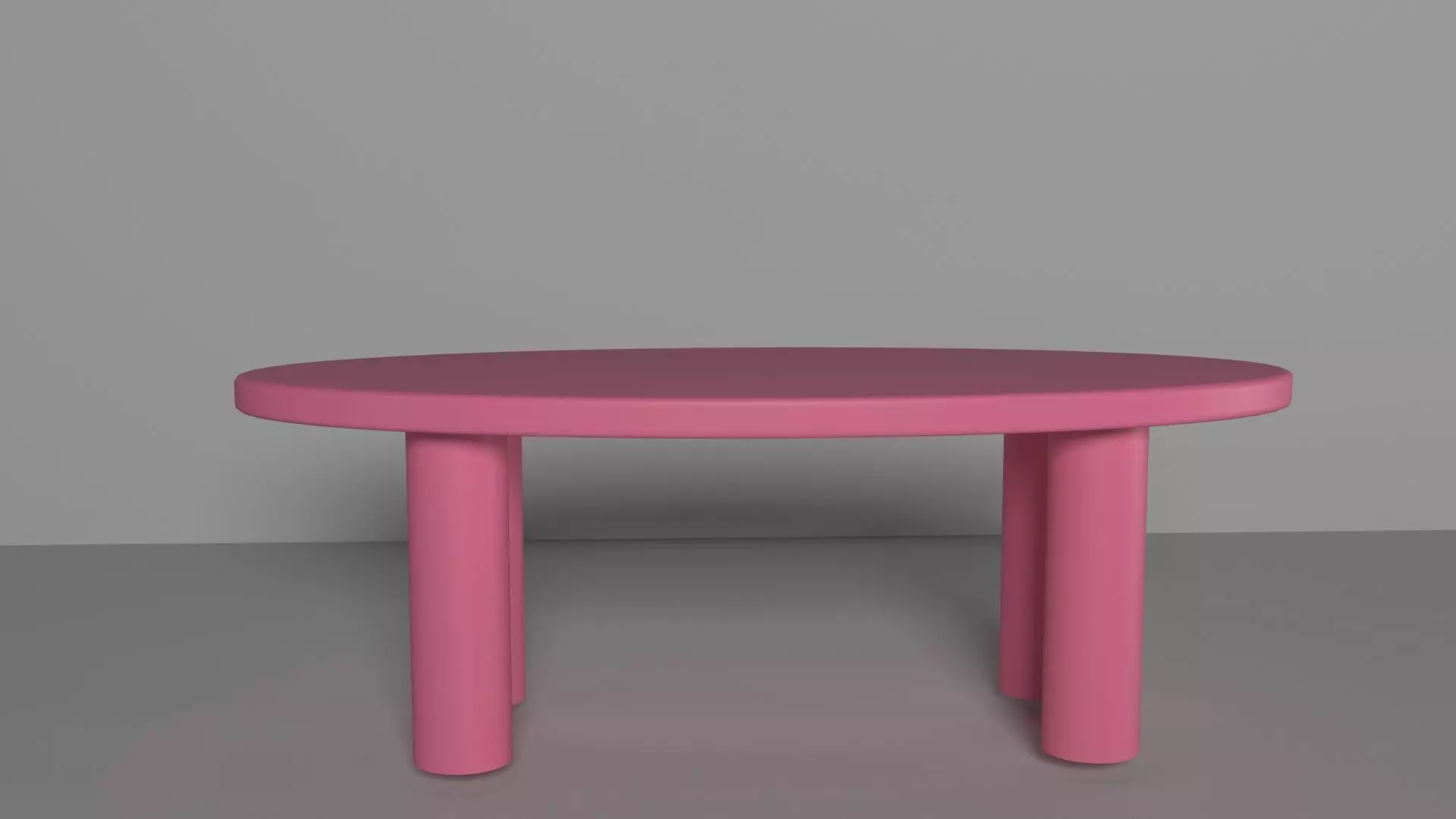 furniture tabel Low-poly 3D model_0