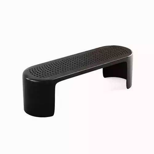 Metal Modern Bench 08