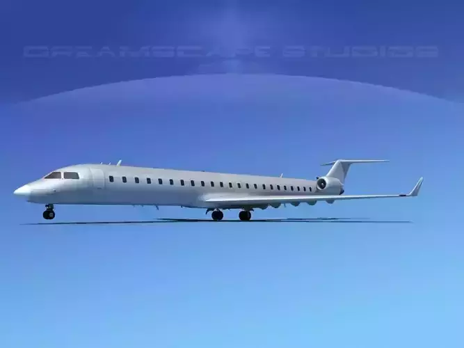 Bombardier CRJ900 Bare Metal