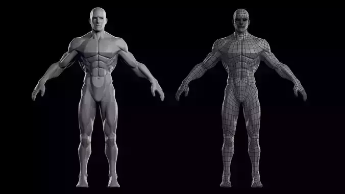 Stylized Male Basemesh
