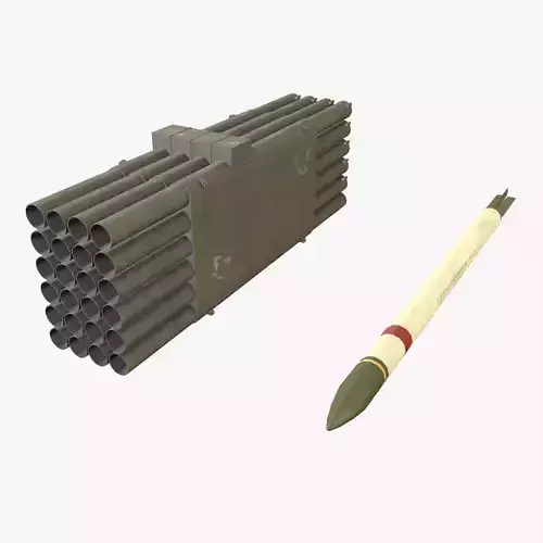 XM-3 Launcher With 70mm Missile