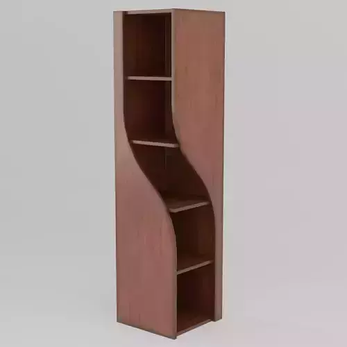 Wooden Bookshelf