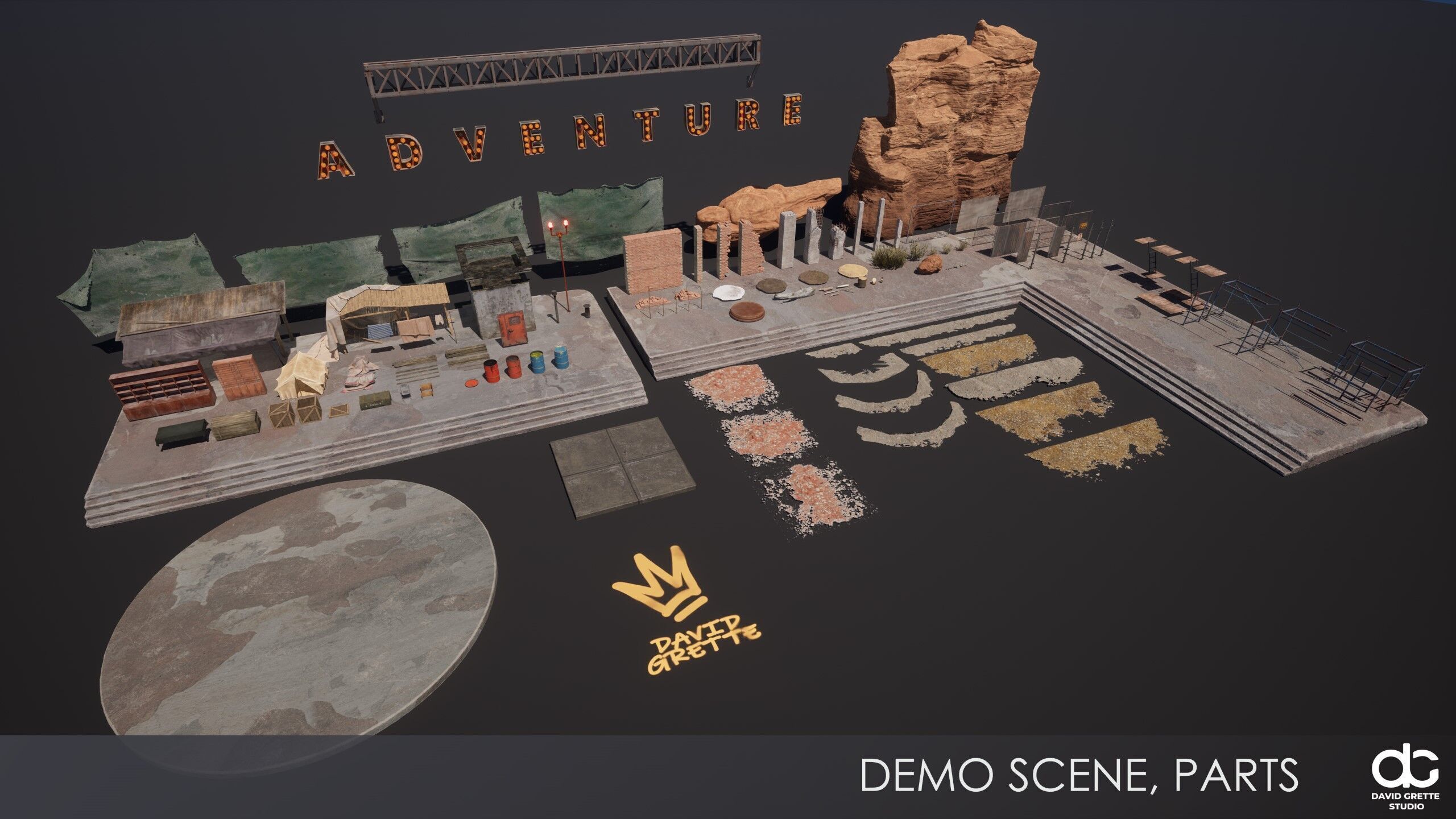 Western Character Bella - Survival Shooter Cowboy Cowgirl Woman Low-poly 3D model_15