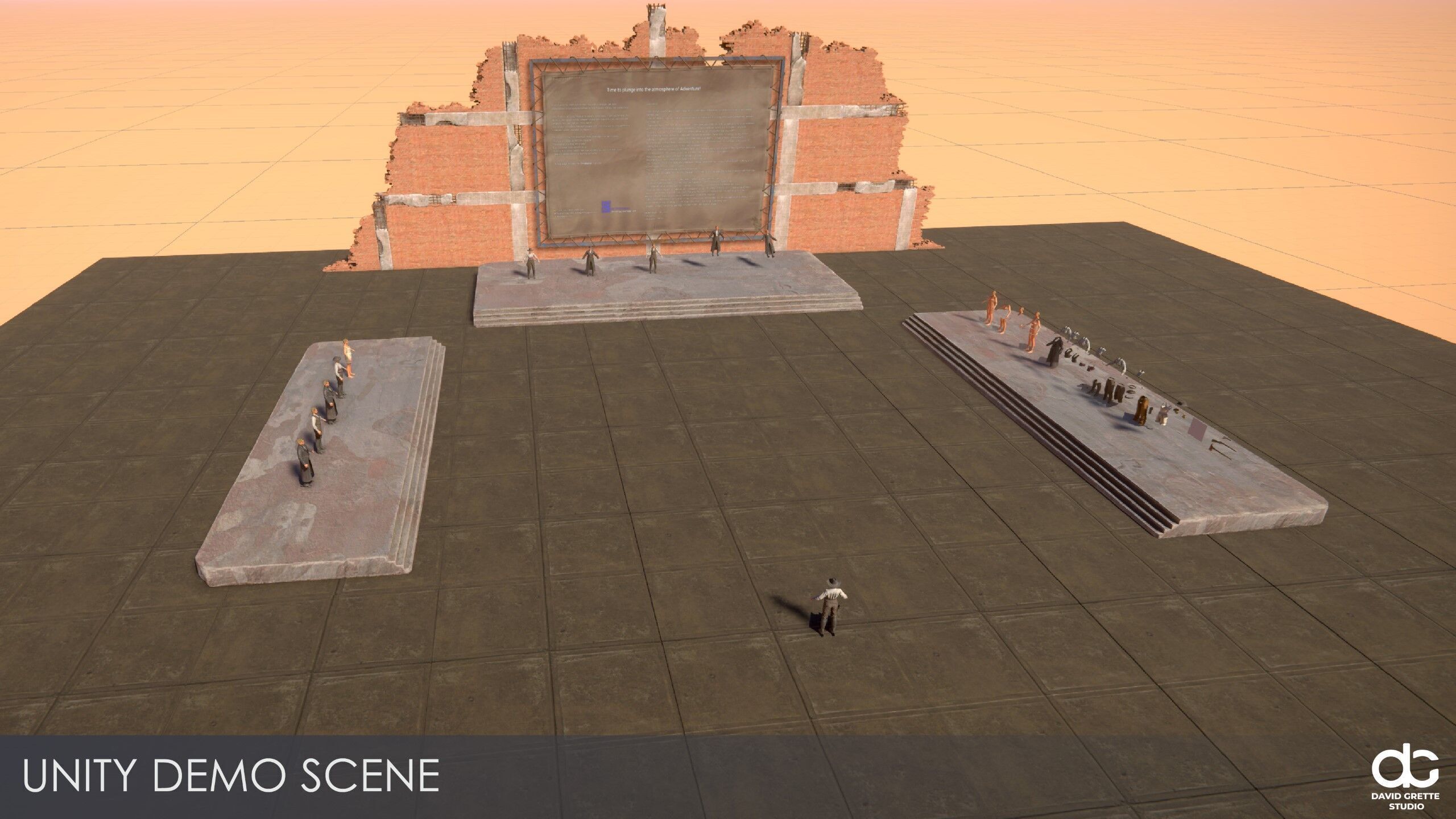 Western Character Bella - Survival Shooter Cowboy Cowgirl Woman Low-poly 3D model_27