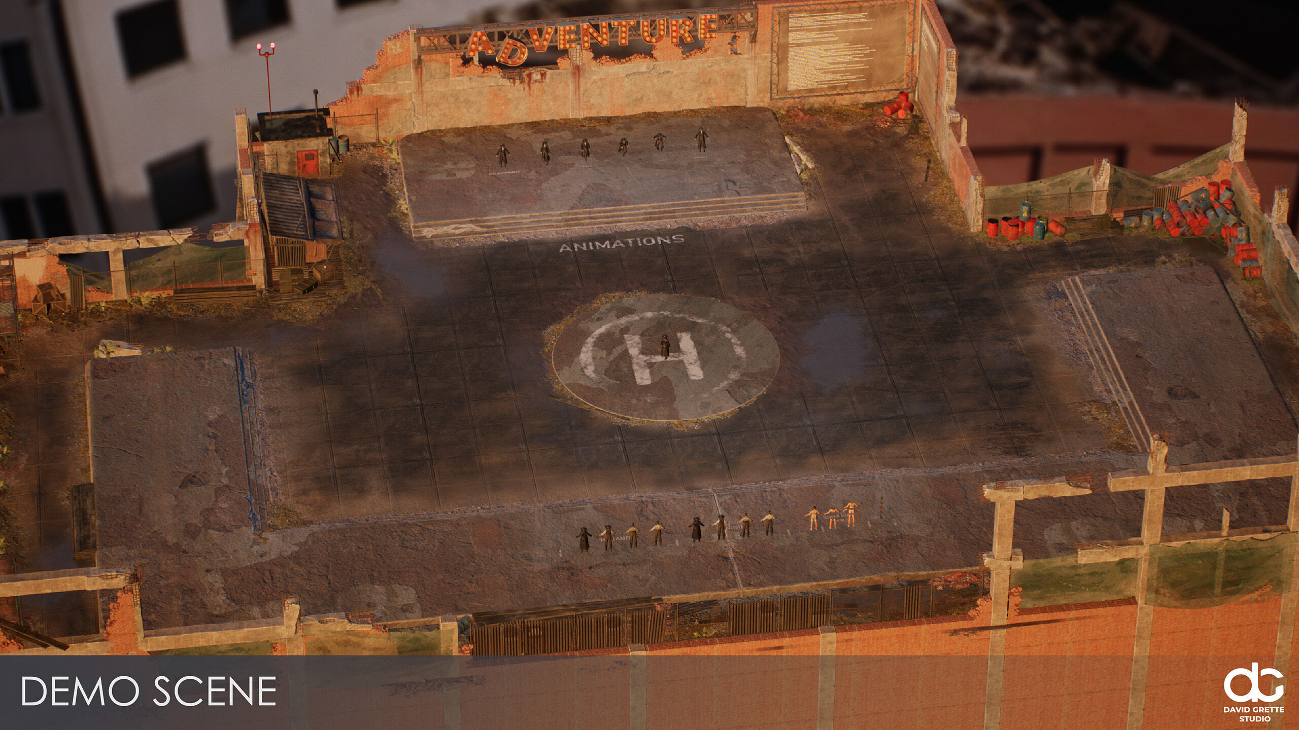 Western Character Bella - Survival Shooter Cowboy Cowgirl Woman Low-poly 3D model_19