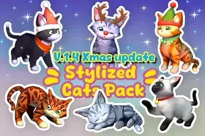 Stylized Cats Pack