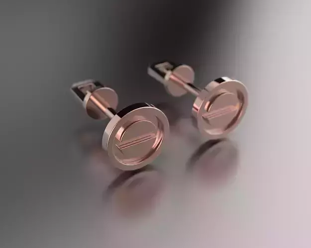 Cartier love stud earrings 