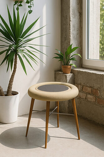 modern stool - armg 3D print model