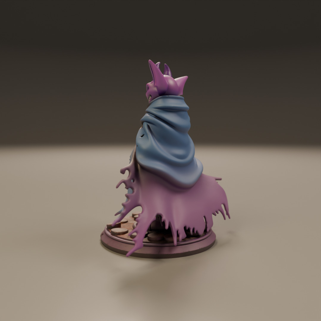 Arcane Shadow Sorcerer 3D print model_14