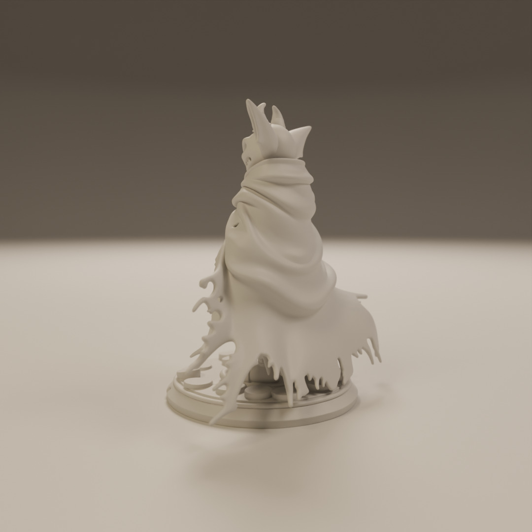 Arcane Shadow Sorcerer 3D print model_6