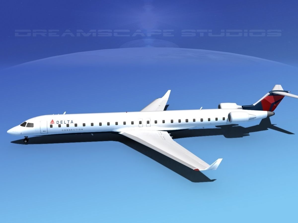 Bombardier CRJ900 Delta Connection 3D model_9