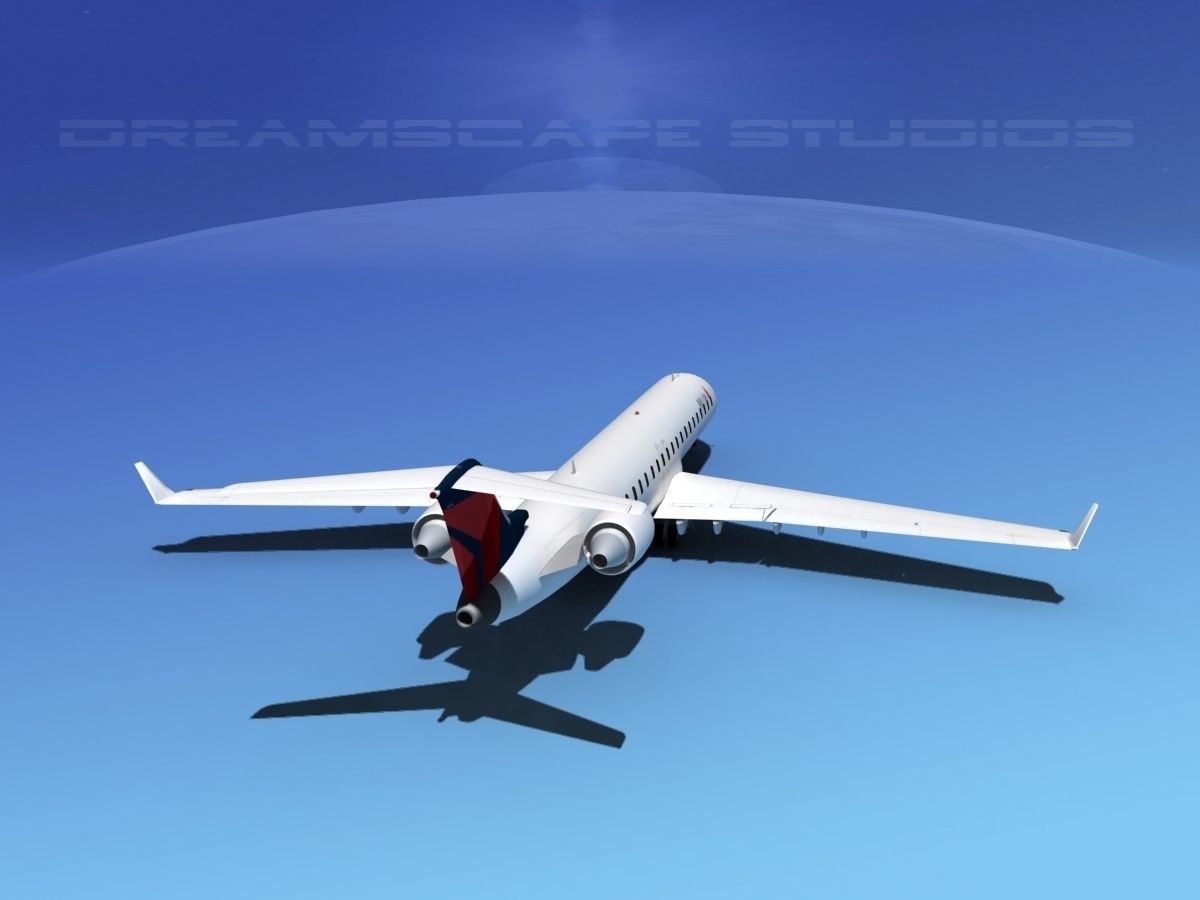 Bombardier CRJ900 Delta Connection 3D model_6