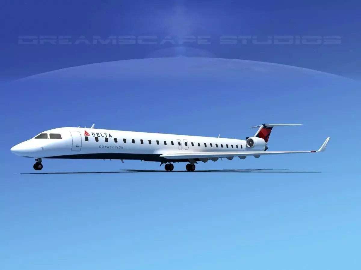 Bombardier CRJ900 Delta Connection 3D model_0