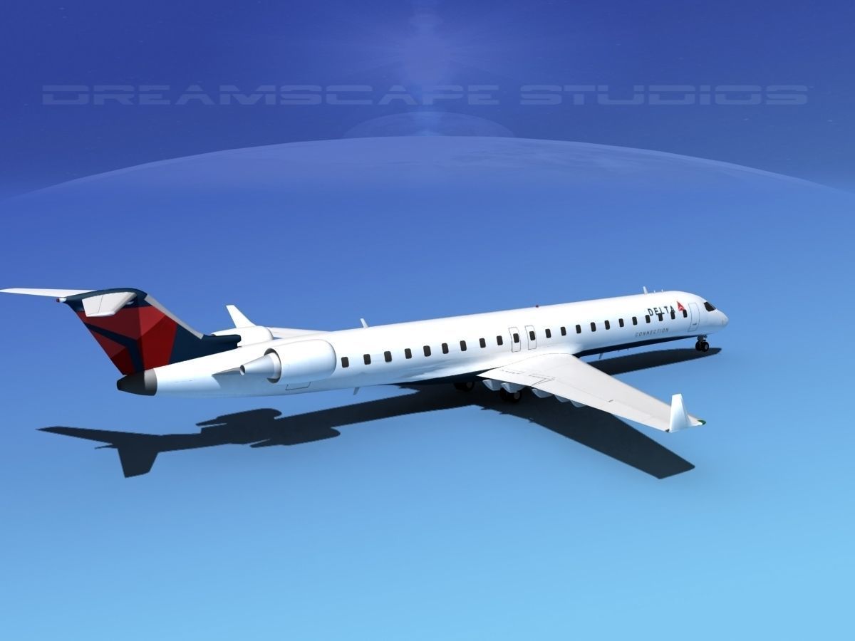 Bombardier CRJ900 Delta Connection 3D model_5
