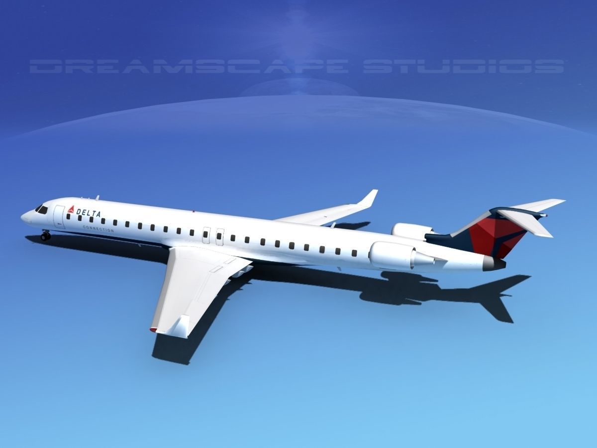 Bombardier CRJ900 Delta Connection 3D model_8