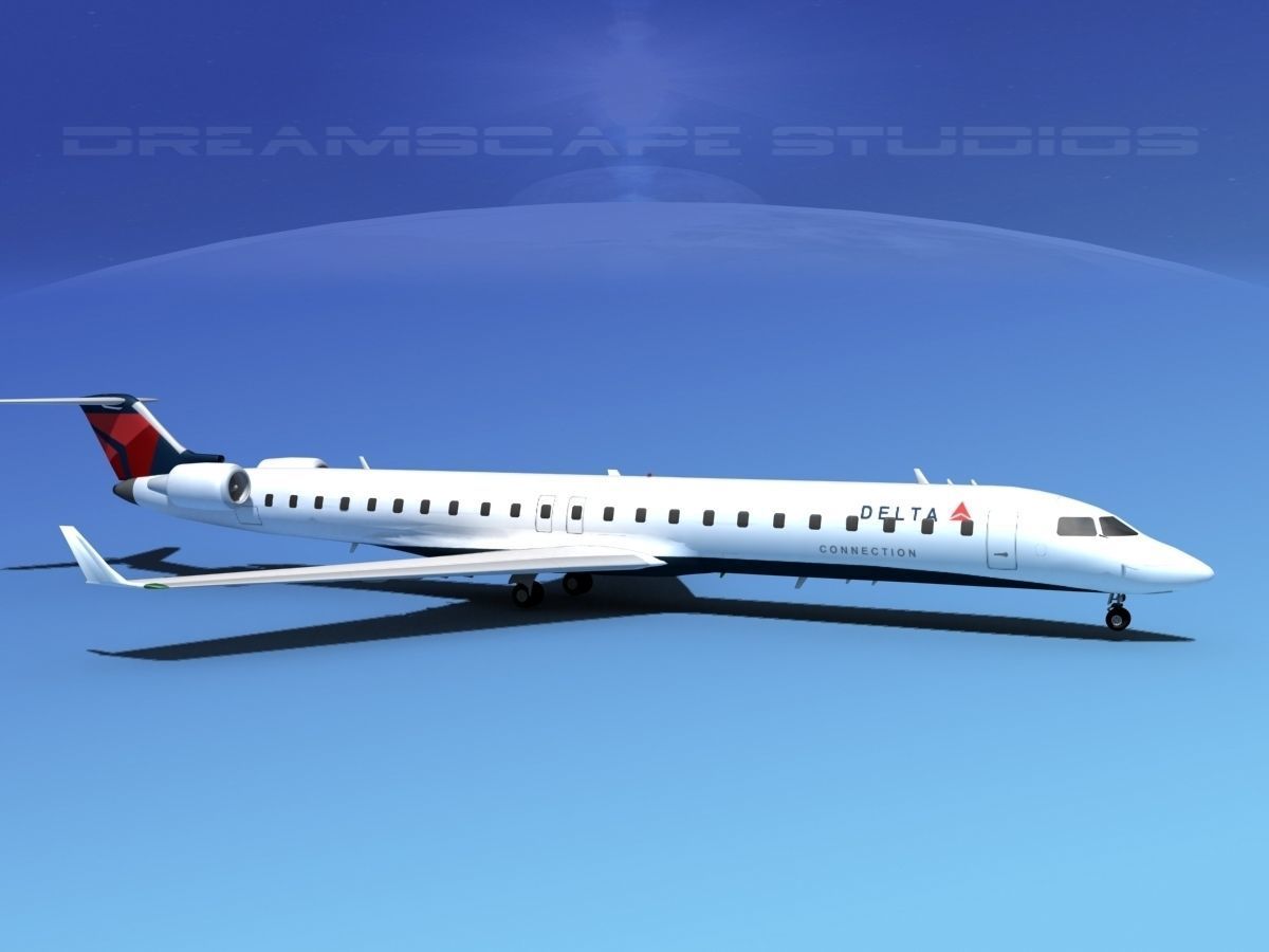 Bombardier CRJ900 Delta Connection 3D model_3