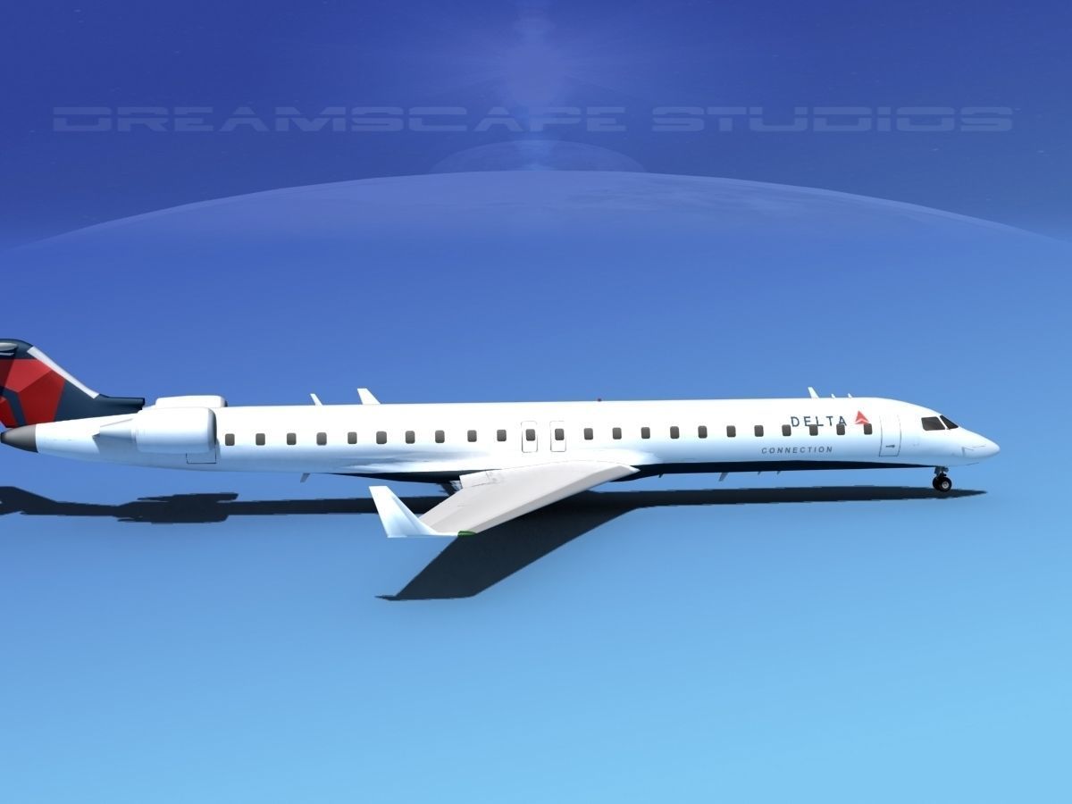 Bombardier CRJ900 Delta Connection 3D model_4