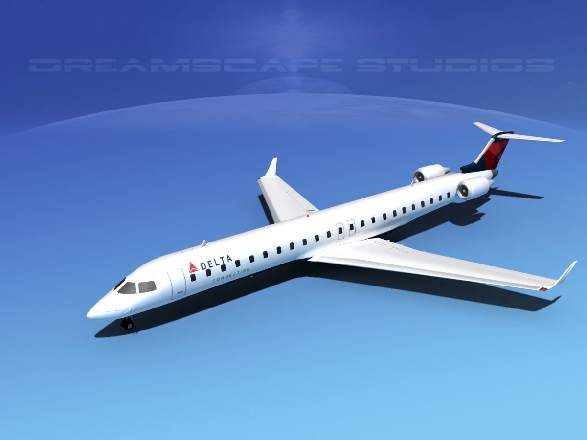 Bombardier CRJ900 Delta Connection 3D model_10