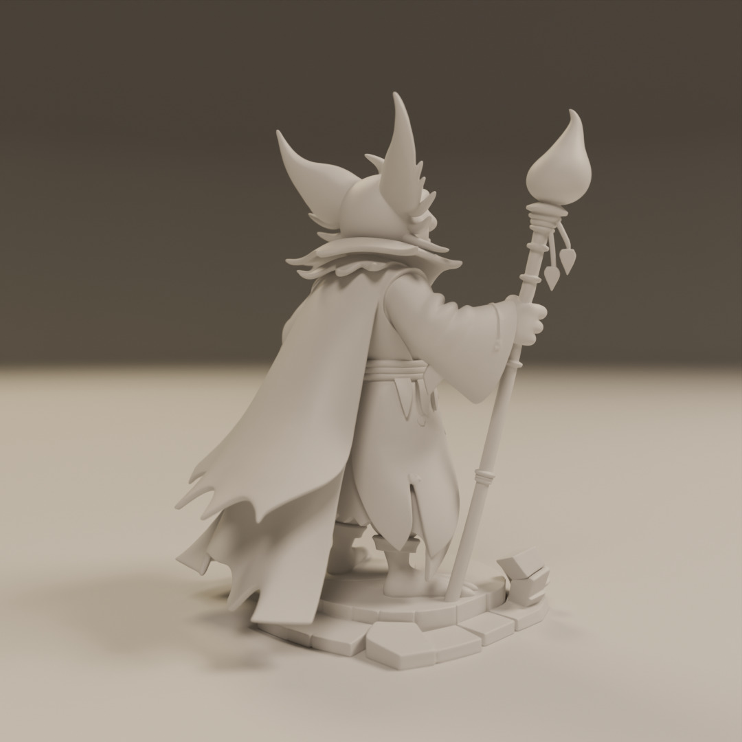Pyrrux the Mischief Mage 3D print model_7