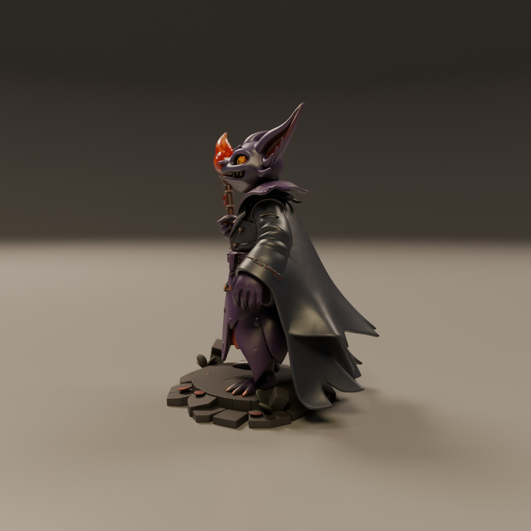 Pyrrux the Mischief Mage 3D print model_10
