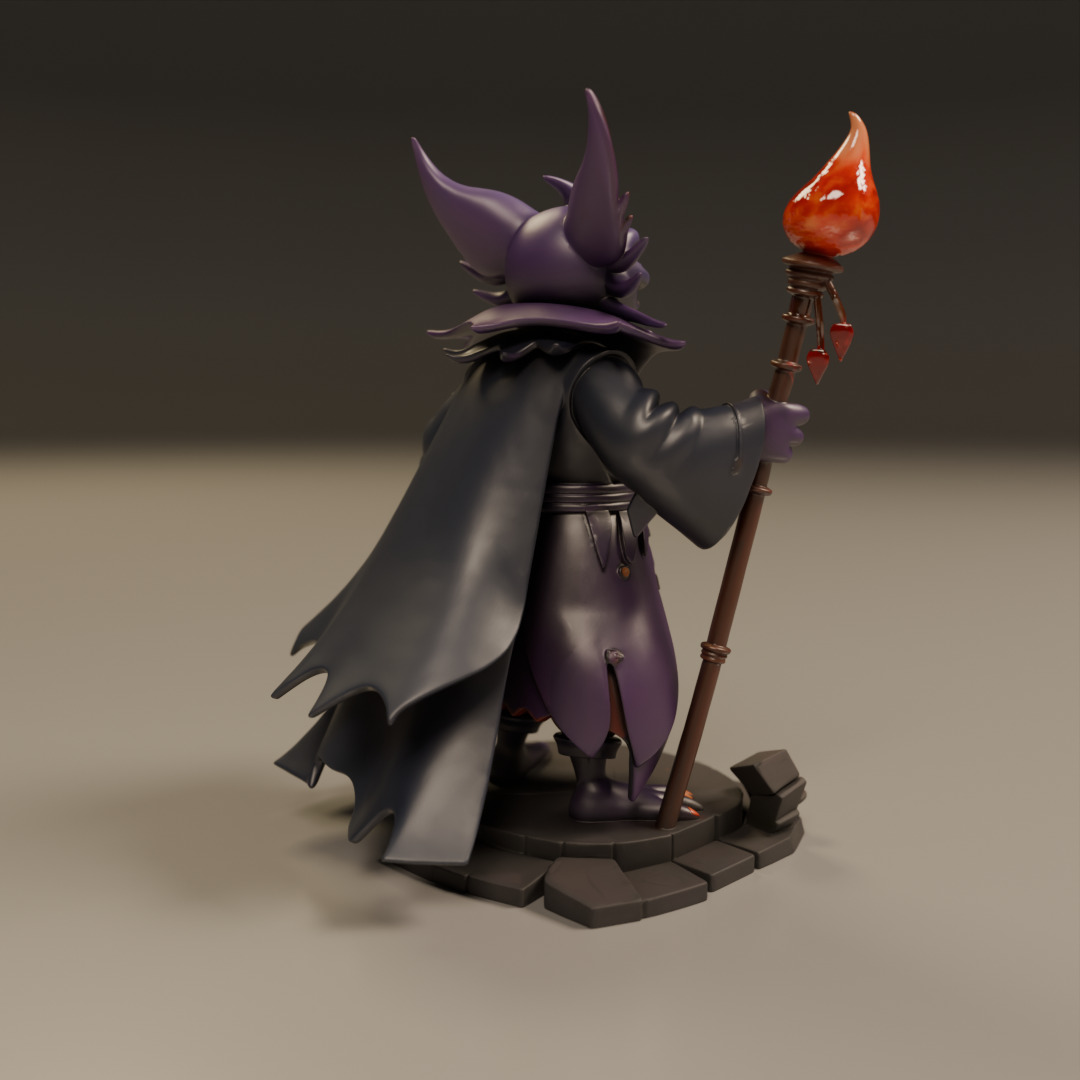 Pyrrux the Mischief Mage 3D print model_15