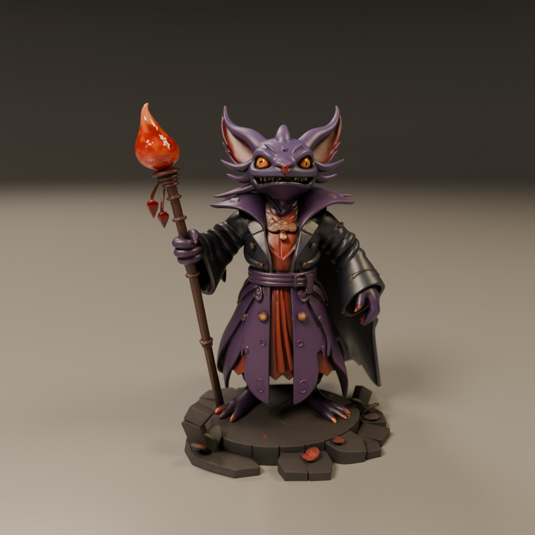 Pyrrux the Mischief Mage 3D print model_16